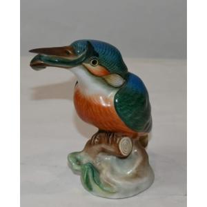  Porcelain Bird Herend Mid 20th Century